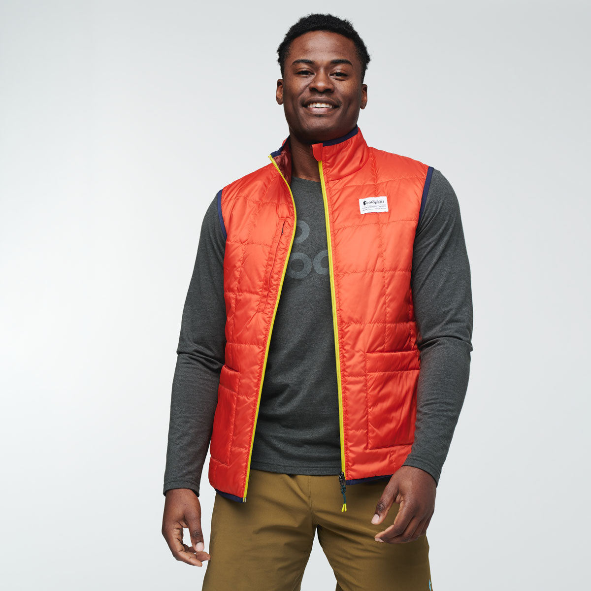 Teca Cálido Vest - Men's, Dry Lands, Model Jeremy