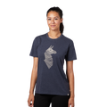 Topo Llama T-shirt - Women's, Graphite