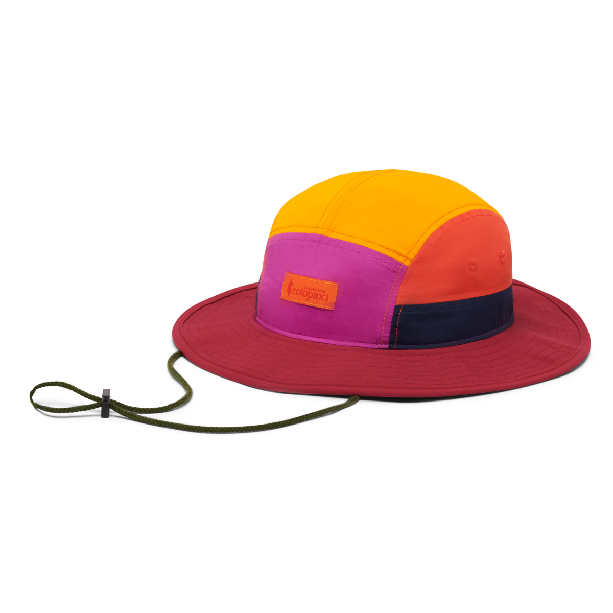 Tech Bucket Hat, Foxglove/Raspberry